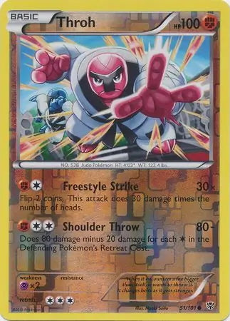 Plasma Blast Throh #51/101 reverse holo